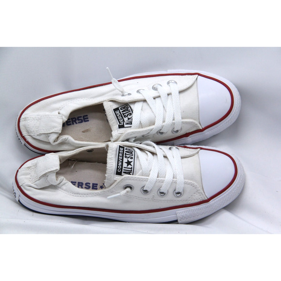 Converse All Star Shoreline Shoes Womens 7 White Low Slip On Sneakers 537084F - Picture 5 of 7